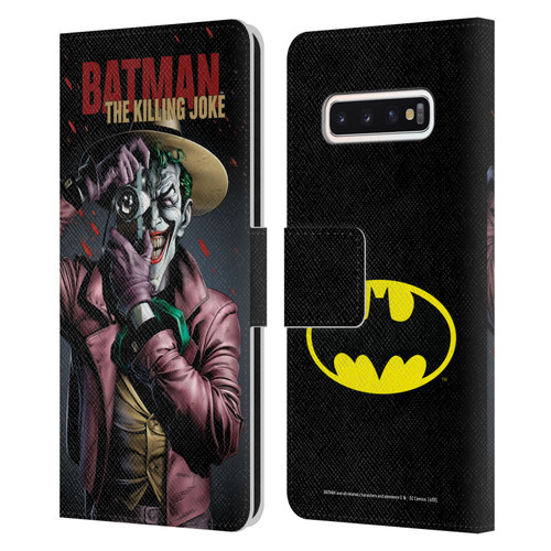 Batman DC Comics Famous Comic Book Covers The Killing Joke Leather Book Wallet Case Cover For Samsung Galaxy S10