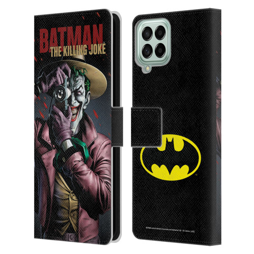 Batman DC Comics Famous Comic Book Covers The Killing Joke Leather Book Wallet Case Cover For Samsung Galaxy M33 (2022)