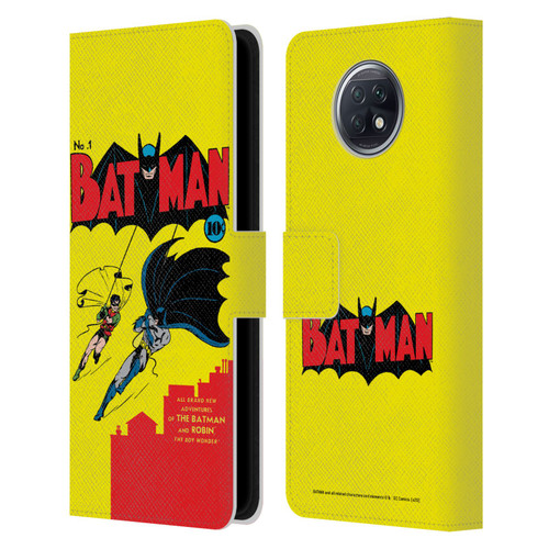 Batman DC Comics Famous Comic Book Covers Number 1 Leather Book Wallet Case Cover For Xiaomi Redmi Note 9T 5G