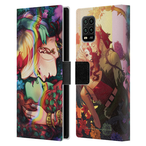 Batman DC Comics Gotham City Sirens Poison Ivy & Harley Quinn Leather Book Wallet Case Cover For Xiaomi Mi 10 Lite 5G