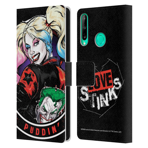 Batman DC Comics Harley Quinn Graphics Puddin Leather Book Wallet Case Cover For Huawei P40 lite E