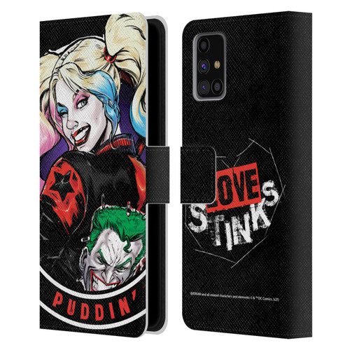 Batman DC Comics Harley Quinn Graphics Puddin Leather Book Wallet Case Cover For Samsung Galaxy M31s (2020)