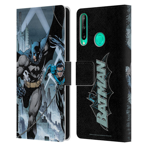 Batman DC Comics Hush #615 Nightwing Cover Leather Book Wallet Case Cover For Huawei P40 lite E