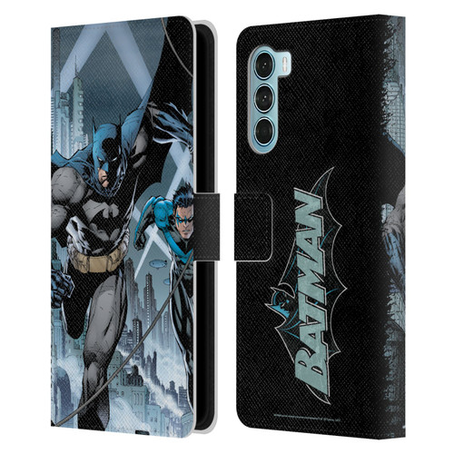 Batman DC Comics Hush #615 Nightwing Cover Leather Book Wallet Case Cover For Motorola Edge S30 / Moto G200 5G