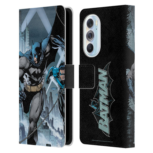 Batman DC Comics Hush #615 Nightwing Cover Leather Book Wallet Case Cover For Motorola Edge X30
