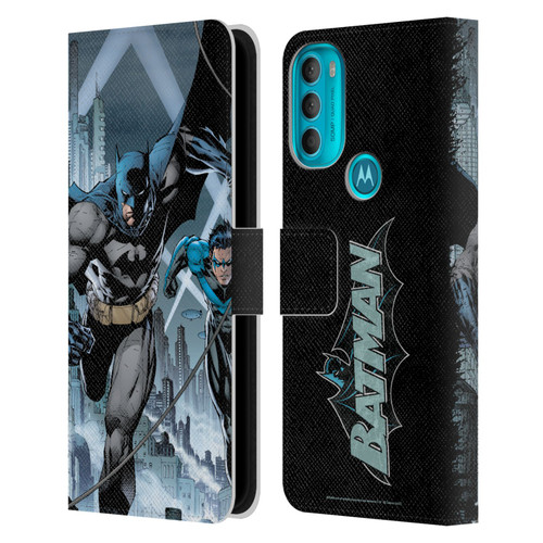 Batman DC Comics Hush #615 Nightwing Cover Leather Book Wallet Case Cover For Motorola Moto G71 5G