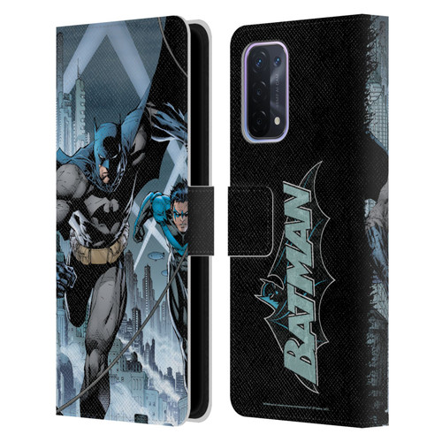 Batman DC Comics Hush #615 Nightwing Cover Leather Book Wallet Case Cover For OPPO A54 5G