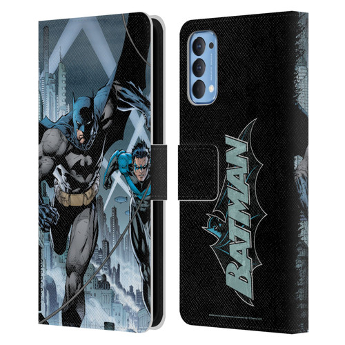Batman DC Comics Hush #615 Nightwing Cover Leather Book Wallet Case Cover For OPPO Reno 4 5G