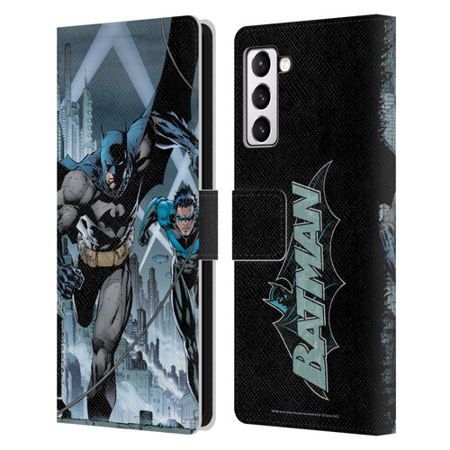 Batman DC Comics Hush #615 Nightwing Cover Leather Book Wallet Case Cover For Samsung Galaxy S21+ 5G