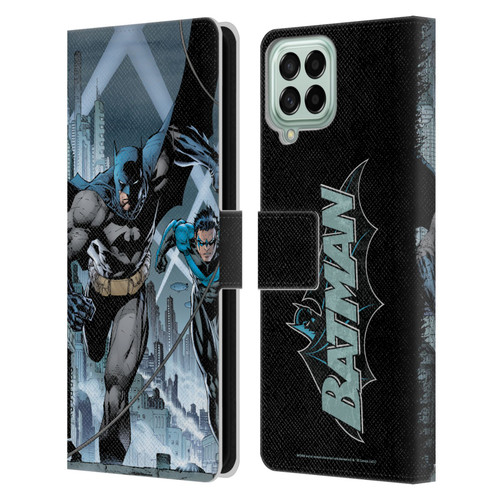 Batman DC Comics Hush #615 Nightwing Cover Leather Book Wallet Case Cover For Samsung Galaxy M33 (2022)