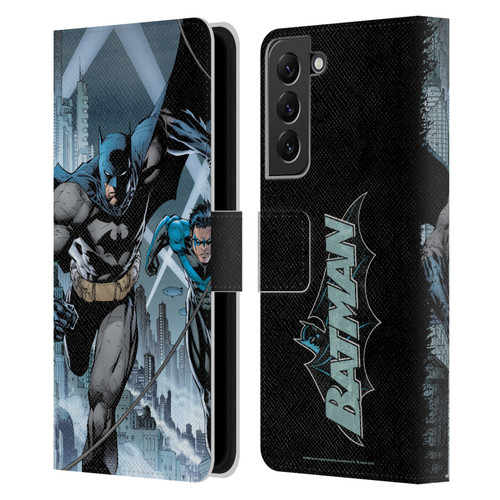 Batman DC Comics Hush #615 Nightwing Cover Leather Book Wallet Case Cover For Samsung Galaxy S22+ 5G