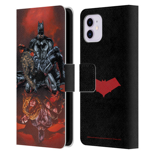 Batman DC Comics Red Hood And The Outlaws #17 Leather Book Wallet Case Cover For Apple iPhone 11