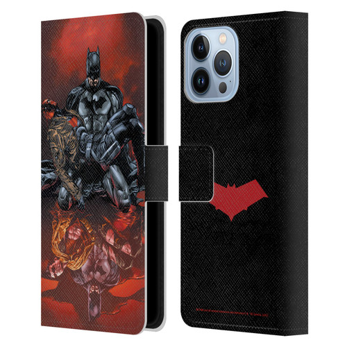 Batman DC Comics Red Hood And The Outlaws #17 Leather Book Wallet Case Cover For Apple iPhone 13 Pro Max