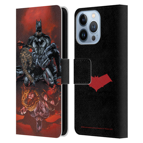 Batman DC Comics Red Hood And The Outlaws #17 Leather Book Wallet Case Cover For Apple iPhone 13 Pro