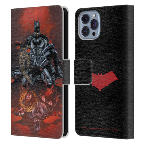 Batman DC Comics Red Hood And The Outlaws #17 Leather Book Wallet Case Cover For Apple iPhone 14
