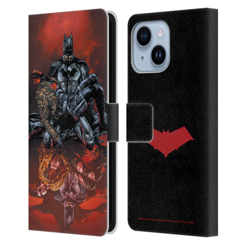Batman DC Comics Red Hood And The Outlaws #17 Leather Book Wallet Case Cover For Apple iPhone 14 Plus