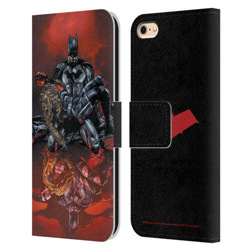 Batman DC Comics Red Hood And The Outlaws #17 Leather Book Wallet Case Cover For Apple iPhone 6 / iPhone 6s