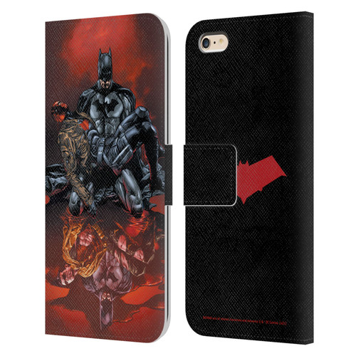 Batman DC Comics Red Hood And The Outlaws #17 Leather Book Wallet Case Cover For Apple iPhone 6 Plus / iPhone 6s Plus