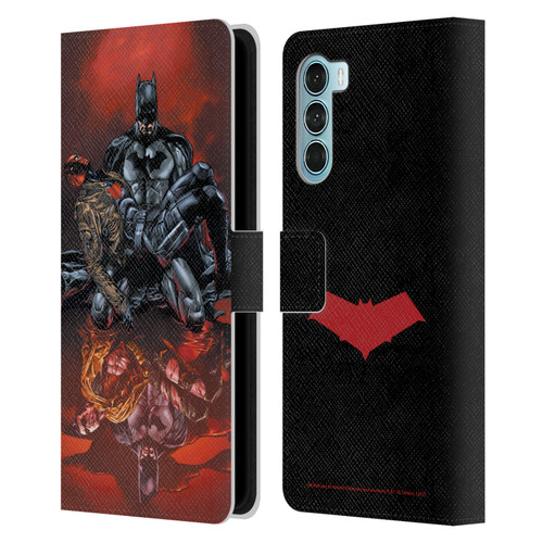 Batman DC Comics Red Hood And The Outlaws #17 Leather Book Wallet Case Cover For Motorola Edge S30 / Moto G200 5G