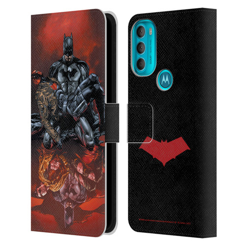 Batman DC Comics Red Hood And The Outlaws #17 Leather Book Wallet Case Cover For Motorola Moto G71 5G