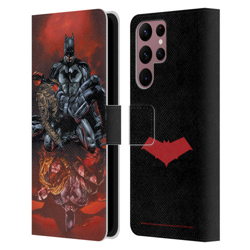 Batman DC Comics Red Hood And The Outlaws #17 Leather Book Wallet Case Cover For Samsung Galaxy S22 Ultra 5G