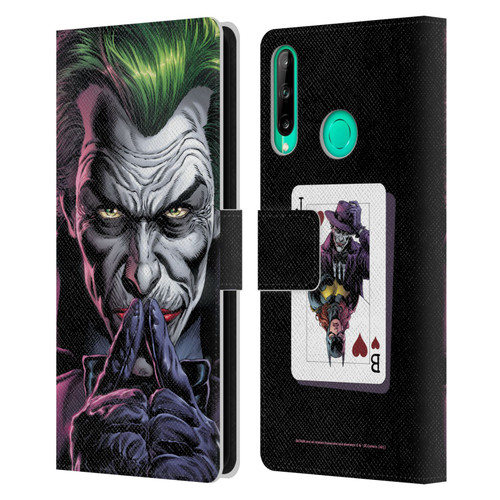Batman DC Comics Three Jokers The Criminal Leather Book Wallet Case Cover For Huawei P40 lite E