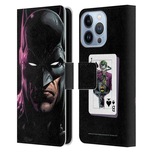 Batman DC Comics Three Jokers Batman Leather Book Wallet Case Cover For Apple iPhone 13 Pro