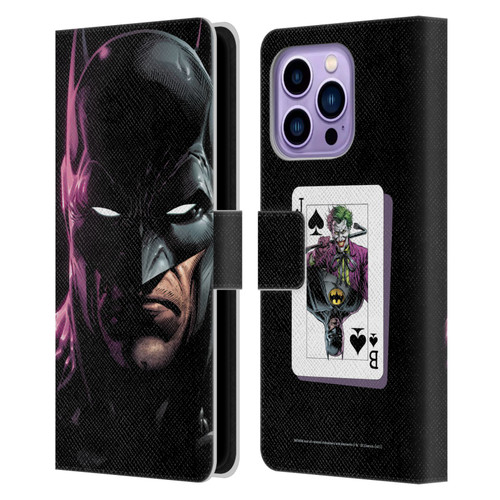 Batman DC Comics Three Jokers Batman Leather Book Wallet Case Cover For Apple iPhone 14 Pro Max