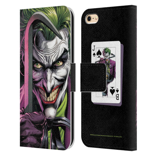 Batman DC Comics Three Jokers The Clown Leather Book Wallet Case Cover For Apple iPhone 6 / iPhone 6s