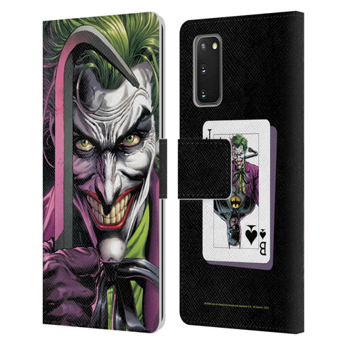 Batman DC Comics Three Jokers The Clown Leather Book Wallet Case Cover For Samsung Galaxy S20 / S20 5G