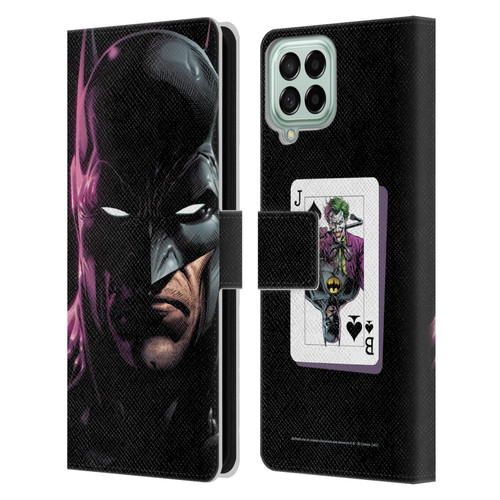 Batman DC Comics Three Jokers Batman Leather Book Wallet Case Cover For Samsung Galaxy M33 (2022)