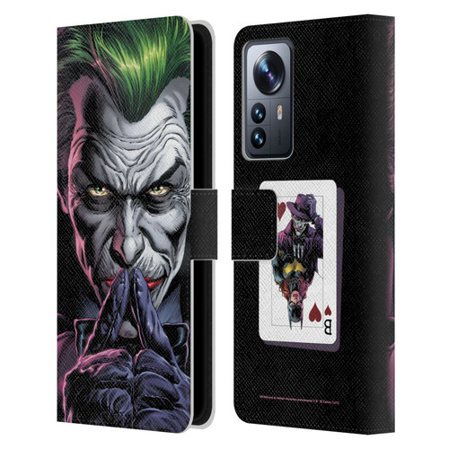Batman DC Comics Three Jokers The Criminal Leather Book Wallet Case Cover For Xiaomi 12 Pro