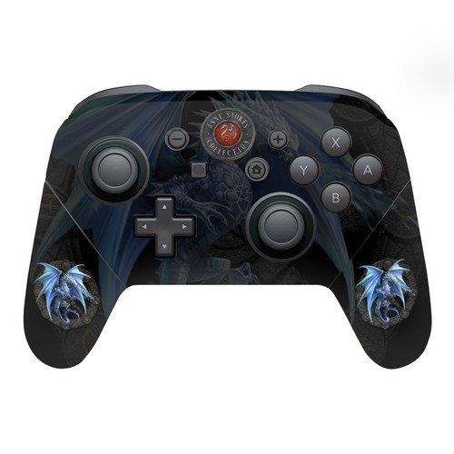 Anne Stokes Dragons Of The Sabbats Yule Winter Solstice Vinyl Sticker Skin Decal Cover for Nintendo Switch Pro Controller