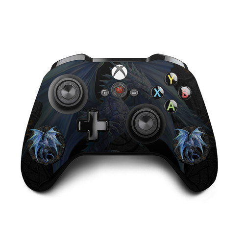 Anne Stokes Dragons Of The Sabbats Yule Winter Solstice Vinyl Sticker Skin Decal Cover for Microsoft Xbox One S / X Controller