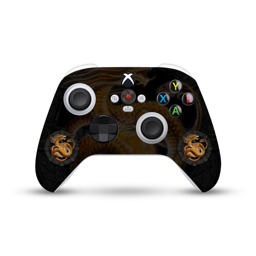 Anne Stokes Dragons Of The Sabbats Litha Summer Solstice Vinyl Sticker Skin Decal Cover for Microsoft Xbox Series X / Series S Controller