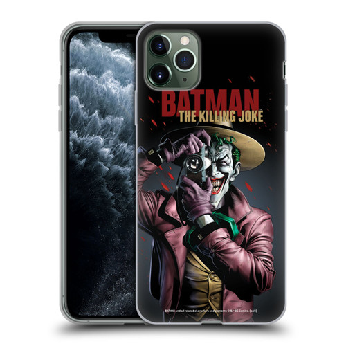 Batman DC Comics Famous Comic Book Covers Joker The Killing Joke Soft Gel Case for Apple iPhone 11 Pro Max