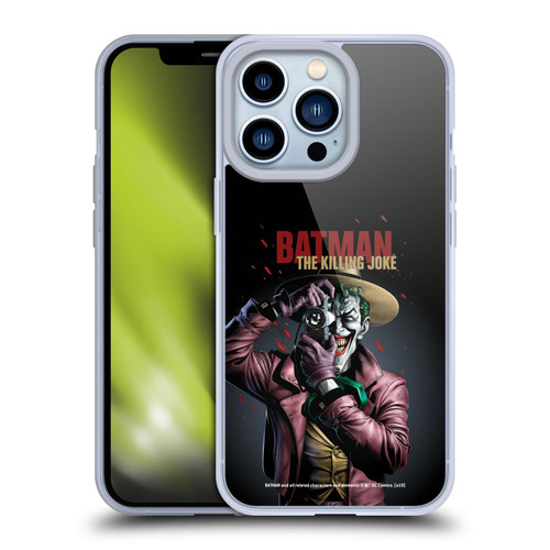 Batman DC Comics Famous Comic Book Covers Joker The Killing Joke Soft Gel Case for Apple iPhone 13 Pro
