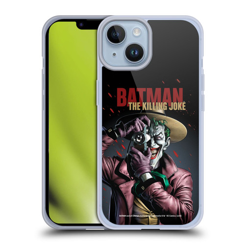 Batman DC Comics Famous Comic Book Covers Joker The Killing Joke Soft Gel Case for Apple iPhone 14