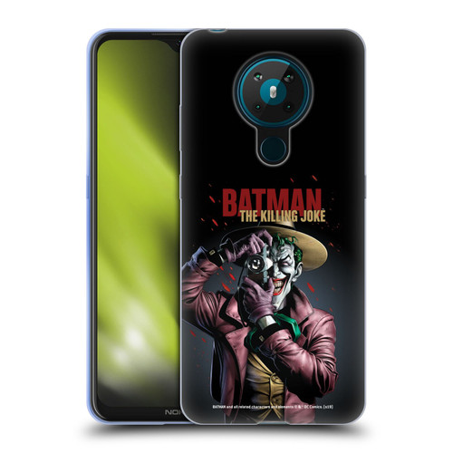 Batman DC Comics Famous Comic Book Covers Joker The Killing Joke Soft Gel Case for Nokia 5.3