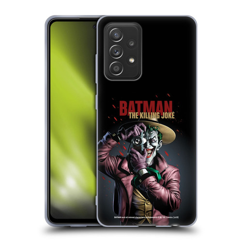 Batman DC Comics Famous Comic Book Covers Joker The Killing Joke Soft Gel Case for Samsung Galaxy A52 / A52s / 5G (2021)