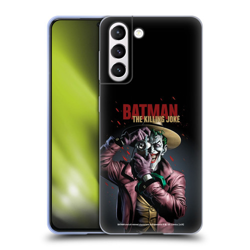 Batman DC Comics Famous Comic Book Covers Joker The Killing Joke Soft Gel Case for Samsung Galaxy S21 5G