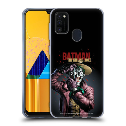 Batman DC Comics Famous Comic Book Covers Joker The Killing Joke Soft Gel Case for Samsung Galaxy M30s (2019)/M21 (2020)
