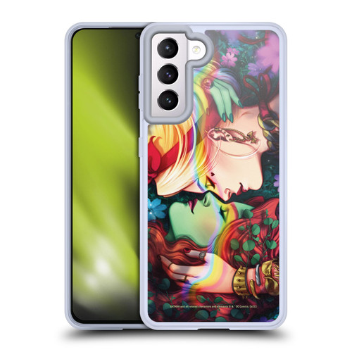 Batman DC Comics Gotham City Sirens Poison Ivy & Harley Quinn Soft Gel Case for Samsung Galaxy S21 5G