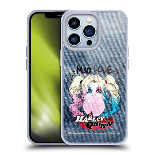 Batman DC Comics Harley Quinn Graphics Bubblegum Soft Gel Case for Apple iPhone 13 Pro