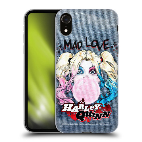 Batman DC Comics Harley Quinn Graphics Bubblegum Soft Gel Case for Apple iPhone XR