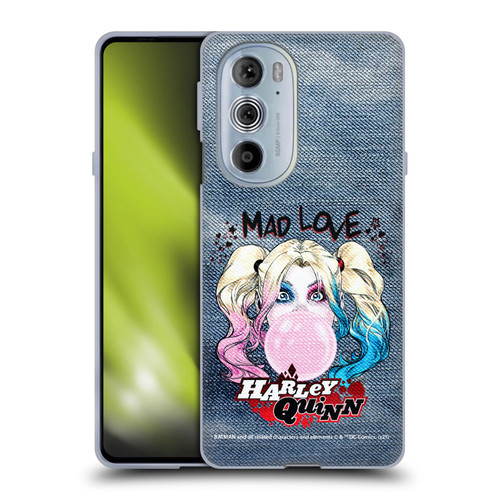 Batman DC Comics Harley Quinn Graphics Bubblegum Soft Gel Case for Motorola Edge X30