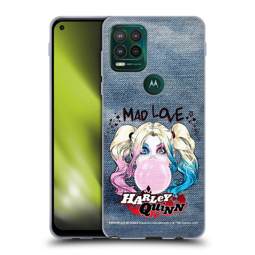 Batman DC Comics Harley Quinn Graphics Bubblegum Soft Gel Case for Motorola Moto G Stylus 5G 2021