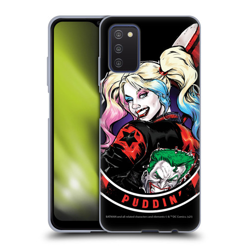 Batman DC Comics Harley Quinn Graphics Puddin Soft Gel Case for Samsung Galaxy A03s (2021)