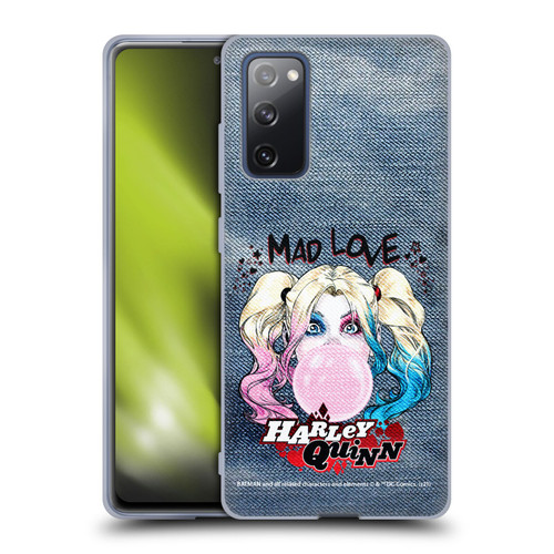 Batman DC Comics Harley Quinn Graphics Bubblegum Soft Gel Case for Samsung Galaxy S20 FE / 5G