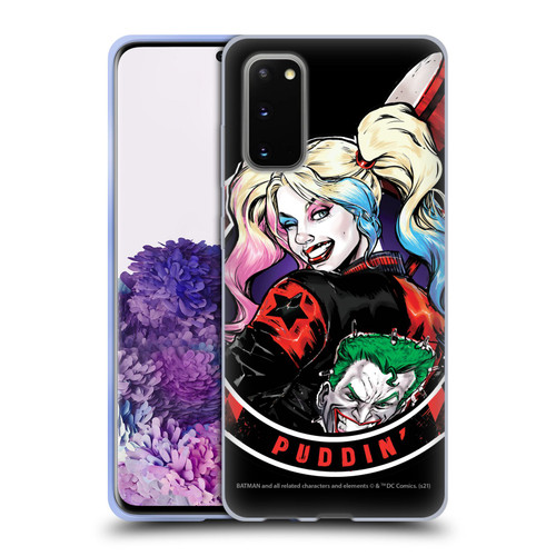 Batman DC Comics Harley Quinn Graphics Puddin Soft Gel Case for Samsung Galaxy S20 / S20 5G